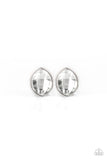 Movie Star Sparkle- White Post Earring