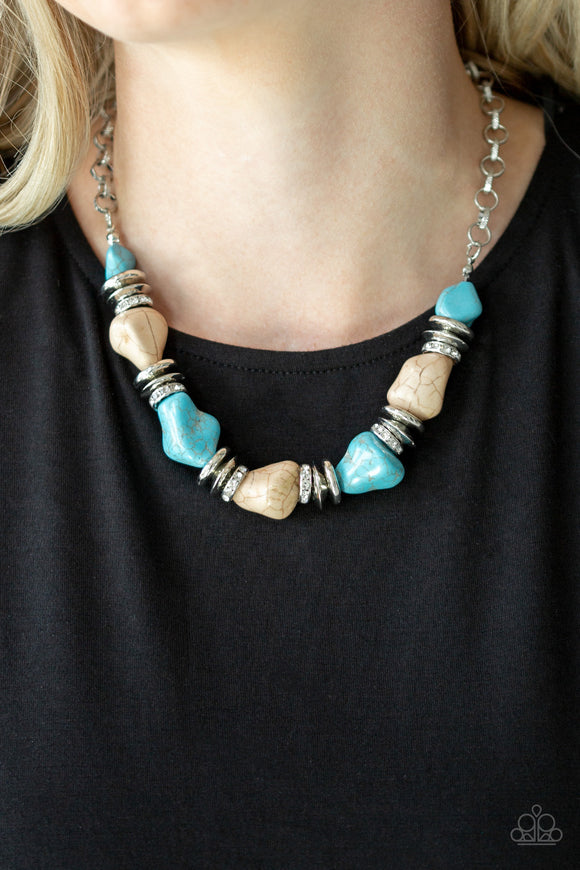 Stunningly Stone Age - Multi Necklace