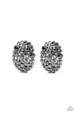 Daring Dazzle- Black Post Earring