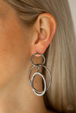 Metro Bliss- Black Post Earring