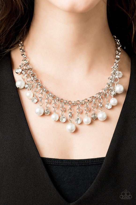 HEIR-headed- White Necklace