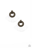 I Am Spartacus- Brass Post Earring