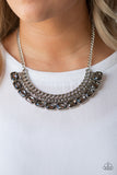 Killer Knockout- Silver Necklace