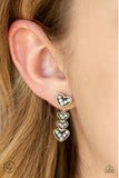 Heartthrob Twinkle- Brass Earring