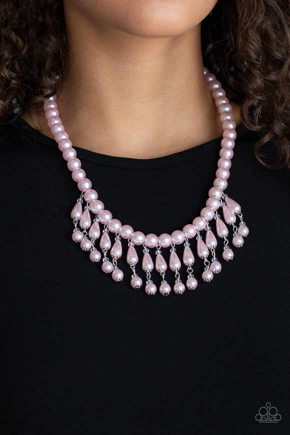 Miss Majestic- Pink Necklace