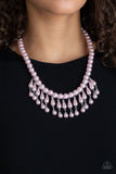 Miss Majestic- Pink Necklace