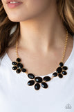 Flair Affair- Black Necklace