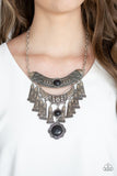 Sahara Royal- Black Necklace