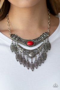 Island Queen-Red Necklace