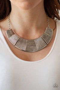 More Roar- Silver Necklace