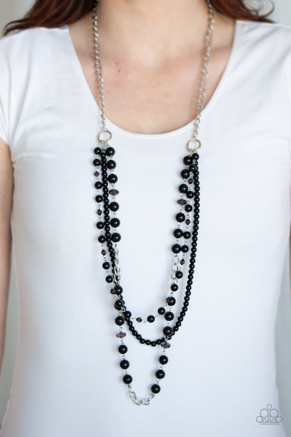 New York City Chic- Black Necklace