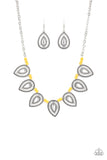 Terra Trailblazer- Yellow Necklace