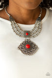 Santa Fe Solstice-Red Necklace