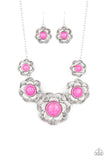 Santa Fe Hills- Pink Necklace