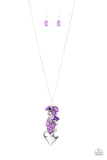 Beach Buzz- Purple Necklace