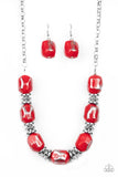 Girl Grit- Red Necklace