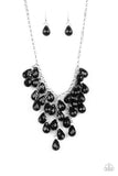 Serenely Scattered- Black Necklace