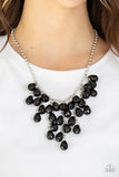 Serenely Scattered- Black Necklace