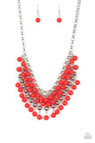 Jubilant Jingle- Red Necklace