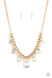 Knockout Queen- Gold Necklace