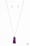 Empire State Elegance- Purple Necklace