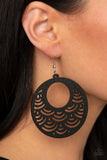 SEA Le Vie! - Black Earrings