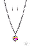 Flirtatiously Flashy - Multi Necklace