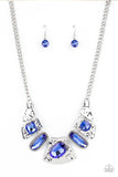 Futuristic Fashionista - Blue Necklace