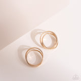 Always In The Loop - Gold Earring