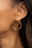 Always In The Loop - Gold Earring