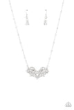 Deluxe Diadem - White Necklace