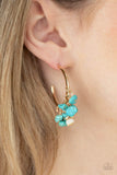 Gorgeously Grounding - Gold Earring