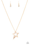 Light Up The Sky - Gold Necklace