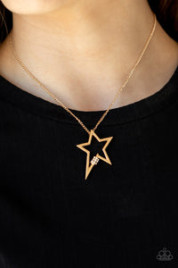 Light Up The Sky - Gold Necklace