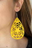 Marine Eden - Yellow Earring