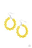 Festively Flower Child - Yellow Earring