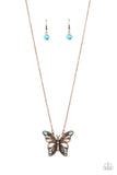 Badlands Butterfly - Copper Necklace