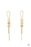 Bolo Beam - Gold Earring