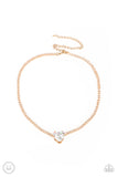 Flirty Fiancé - Gold Necklace