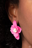 Jovial Jasmine - Pink Earring