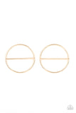 Dynamic Diameter - Gold Earring