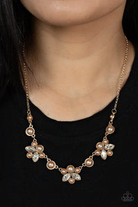 Royally Ever After - Brown Necklace