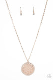 Tearoom Twinkle - Rose Gold Necklace