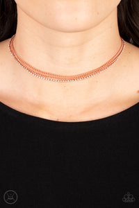 Glitzy Gusto - Copper Necklace