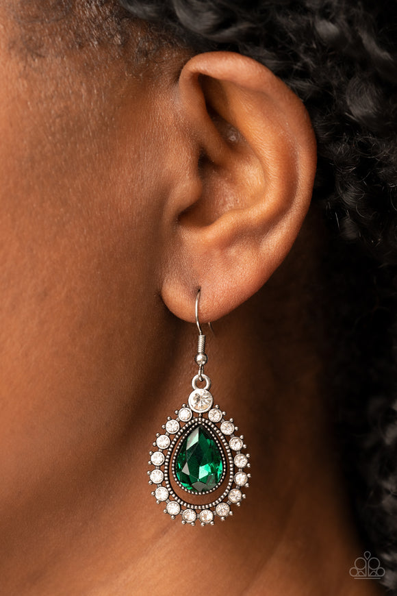 Divinely Duchess - Green Earring