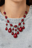 Mediterranean Mystery - Red Necklace