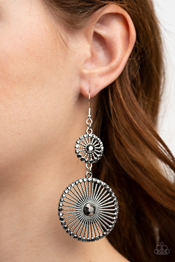 Bring Down the WHEELHOUSE - Silver Earring