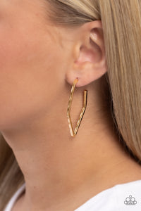 Winning Edge - Gold Earring