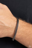 Cable Train - Black Bracelet