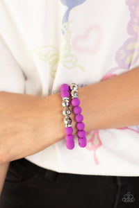 Dip and Dive - Purple Bracelet